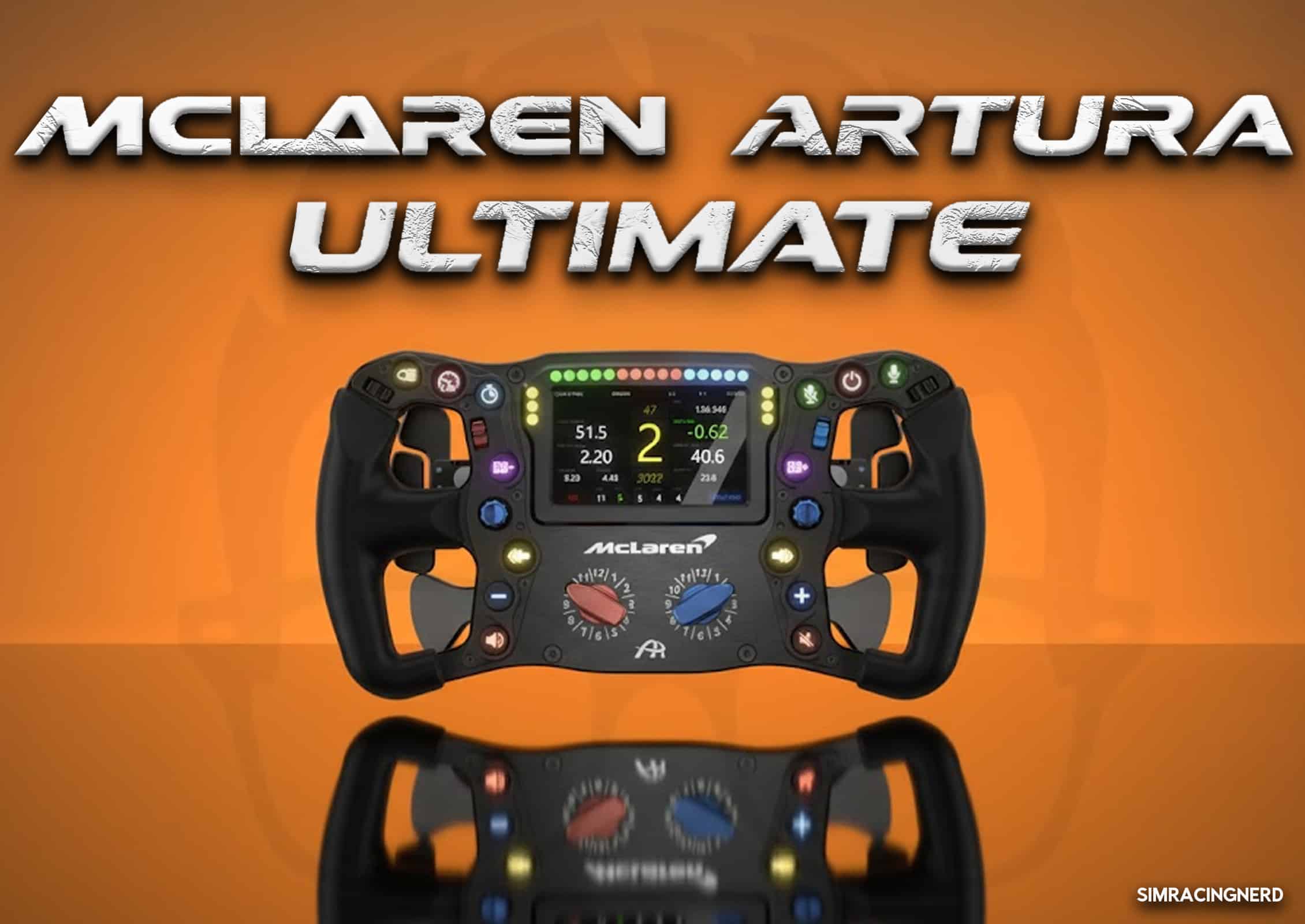 Volant Ascher Racing McLaren Artura Ultimate sim racing