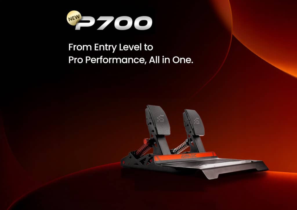 simagic P700 Pedals simracing expo 2025