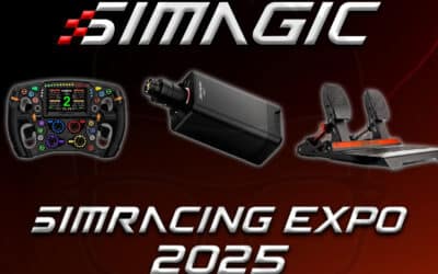 Simagic frappe fort avec 3 Nouveaux Produits à la SimRacing Expo 2025