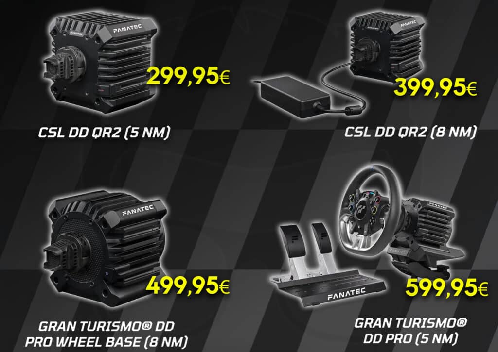 Black Friday 2025 Promo Fanatec Base Sim racing