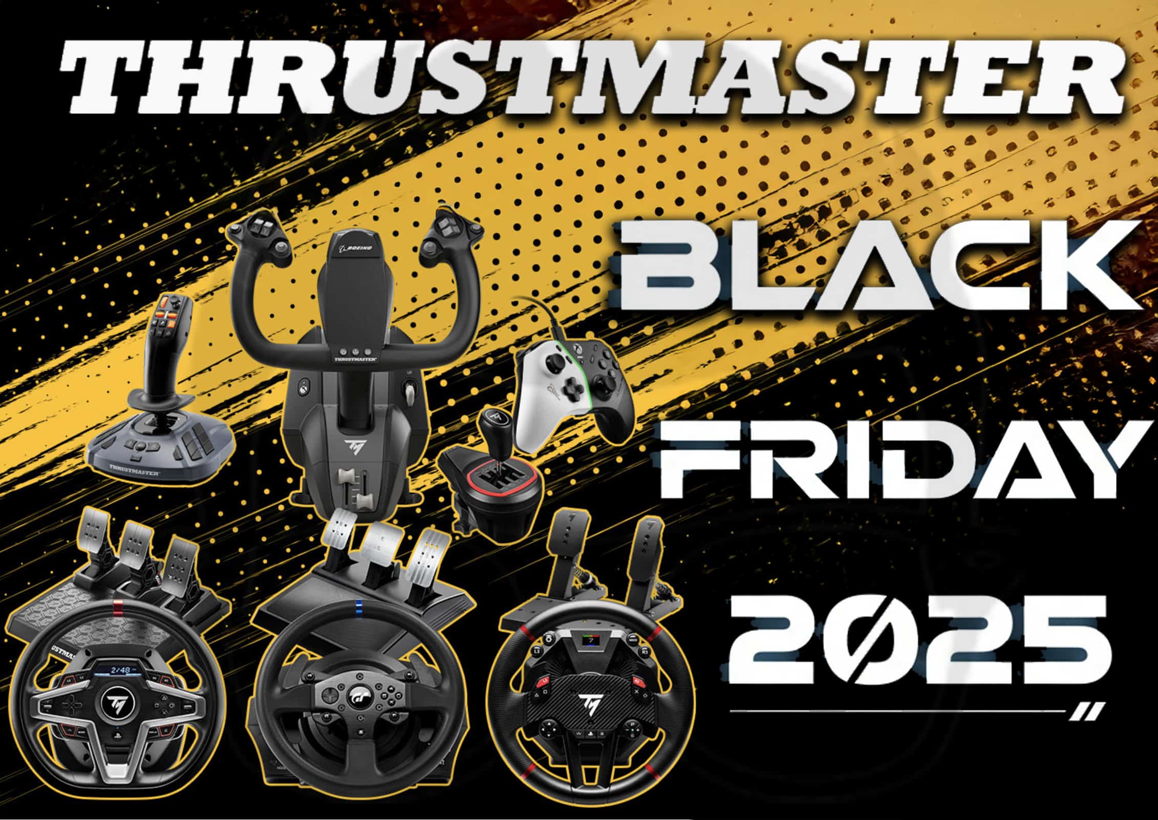 Black Friday 2025 Thrustmaster Sim Racing
