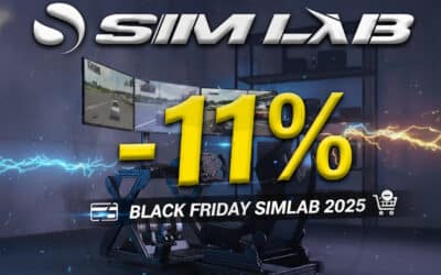 Black Friday Simlab 2025 : -11% sur tout le catalogue (châssis, volants, pédaliers)