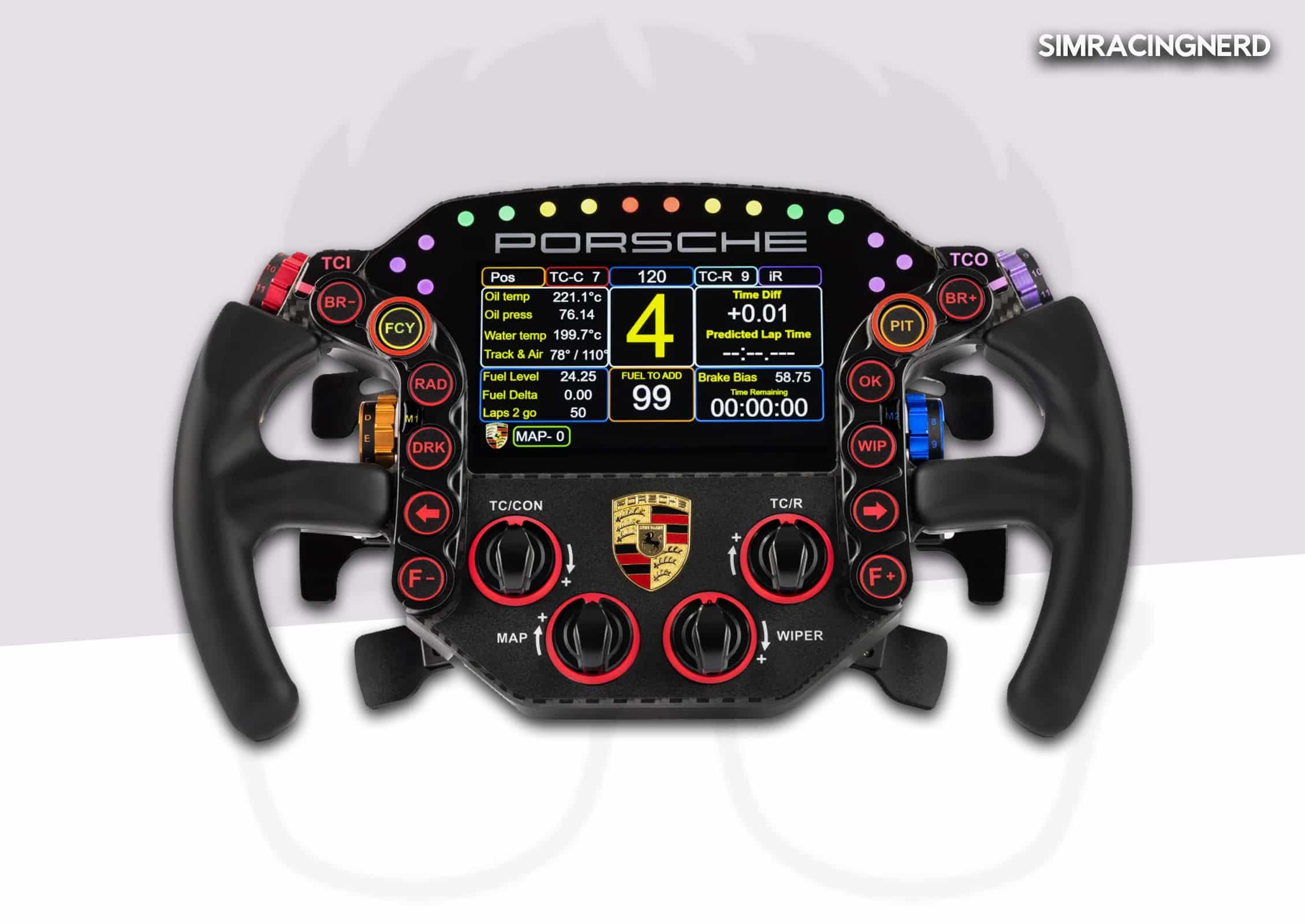 Porshe 911 RSR Steering wheel sim racing