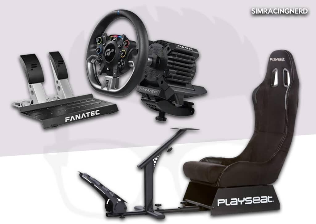 Setups Sim Racing PS5 Entrée de gamme Fanatec