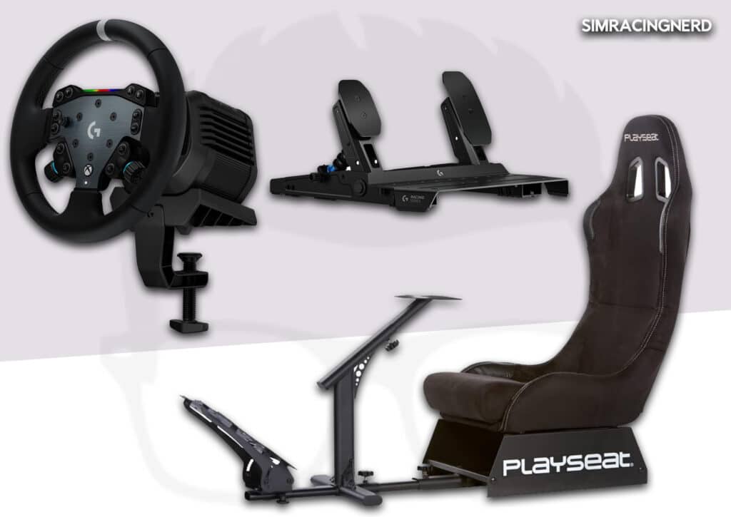 Setups Sim Racing PS5 Entrée de gamme Logitech