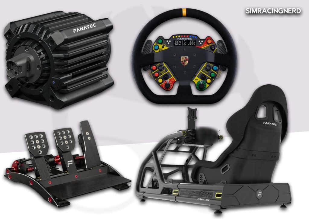 Setups Sim Racing PS5 Haut de gamme Fanatec