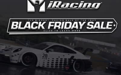 iRacing Black Friday 2025 : 50% de réduction