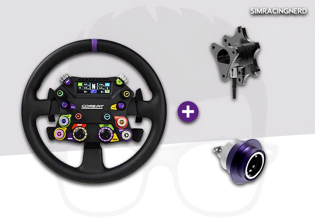 310 Apex Conspit Steering wheel Sim Racing