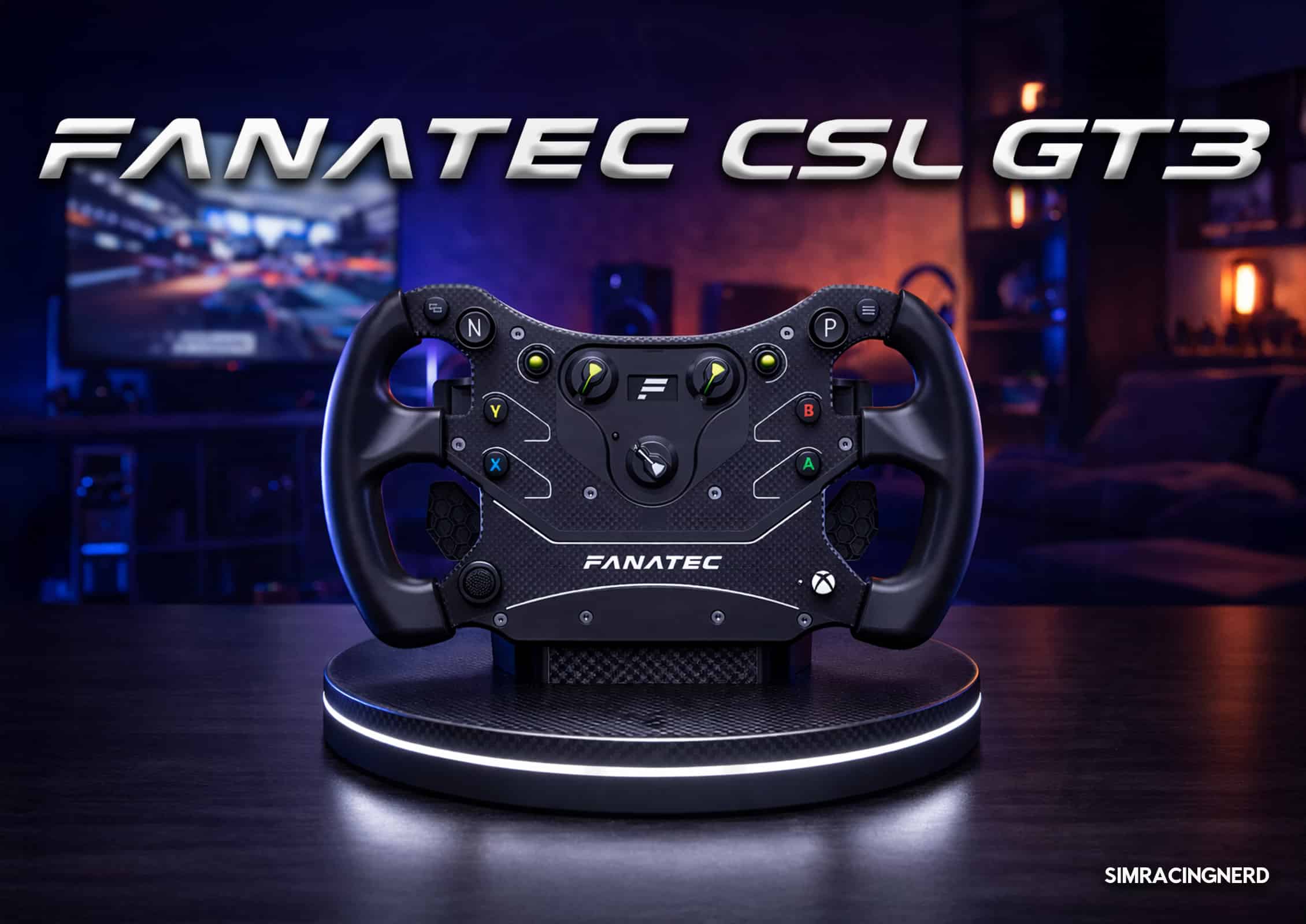 Fanatec Csl Gt3 Steering Wheel sim racing
