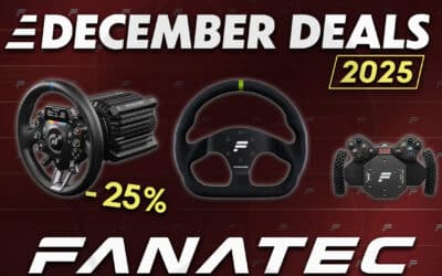 Fanatec December Deals 2025 : Nouvelles Réductions jusqu’à -25%
