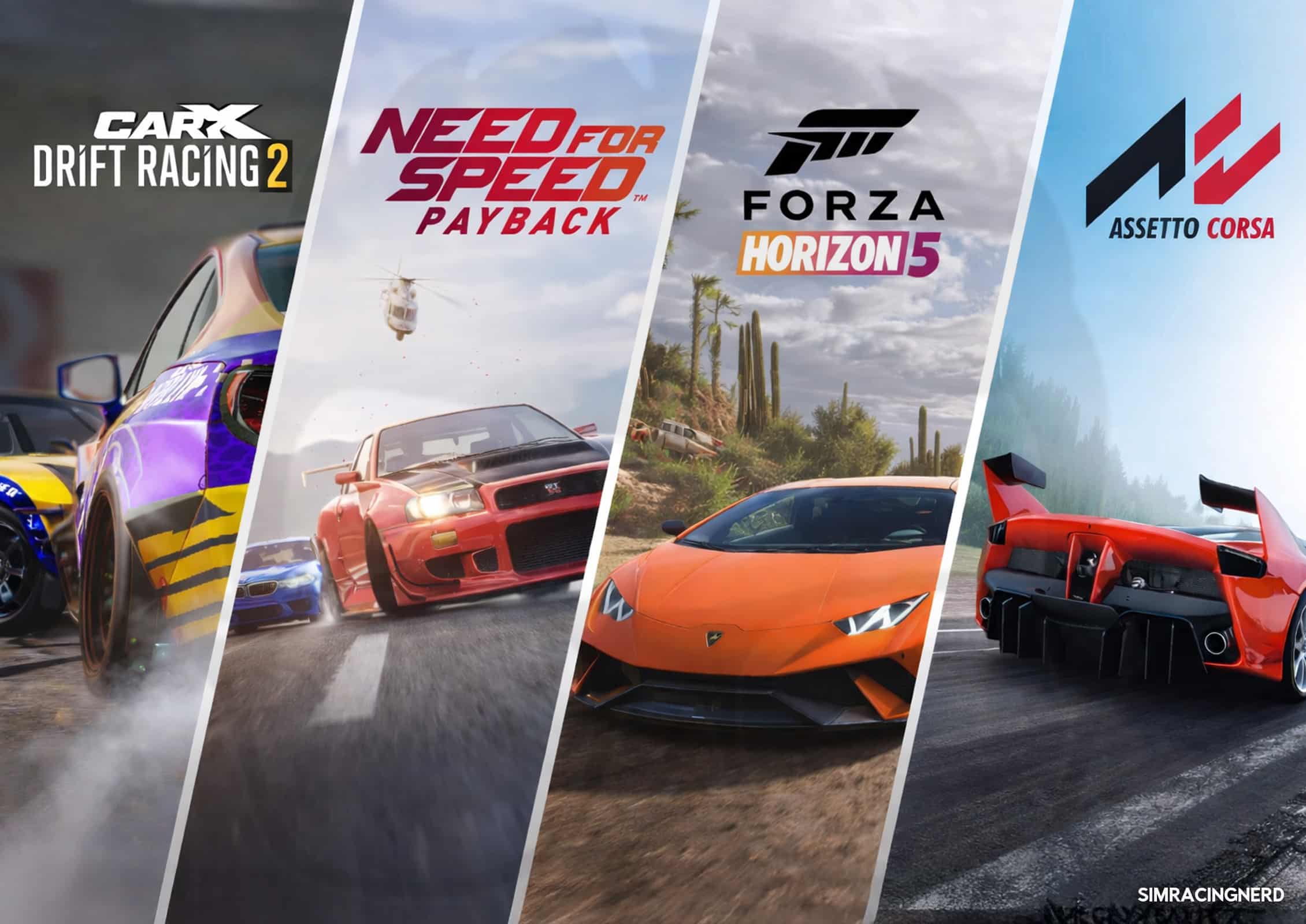 Meilleurs jeux de drift sim racing sur PC & console