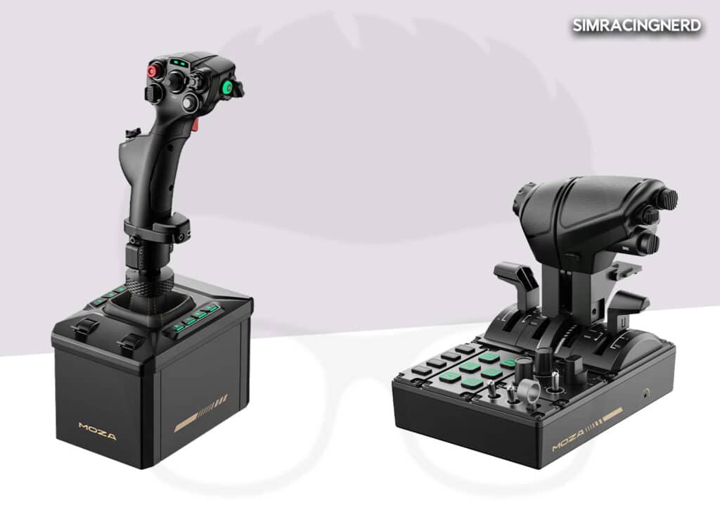 Nouveaux périphériques AB6 et MTQ de Moza Flight sim