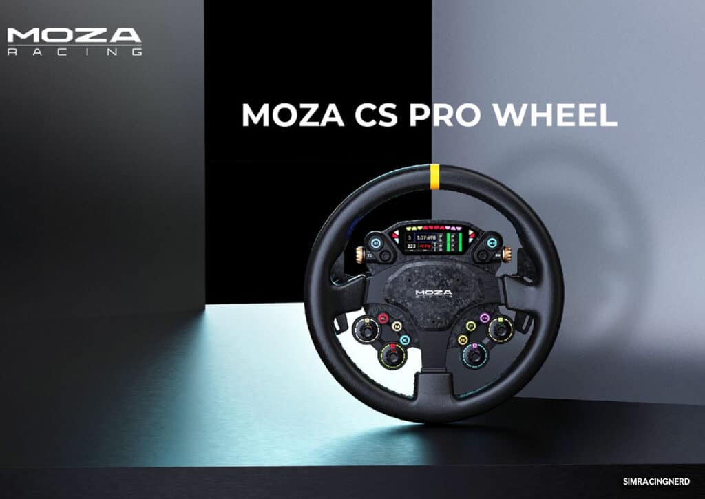 Moza CS Pro Wheel sim racing