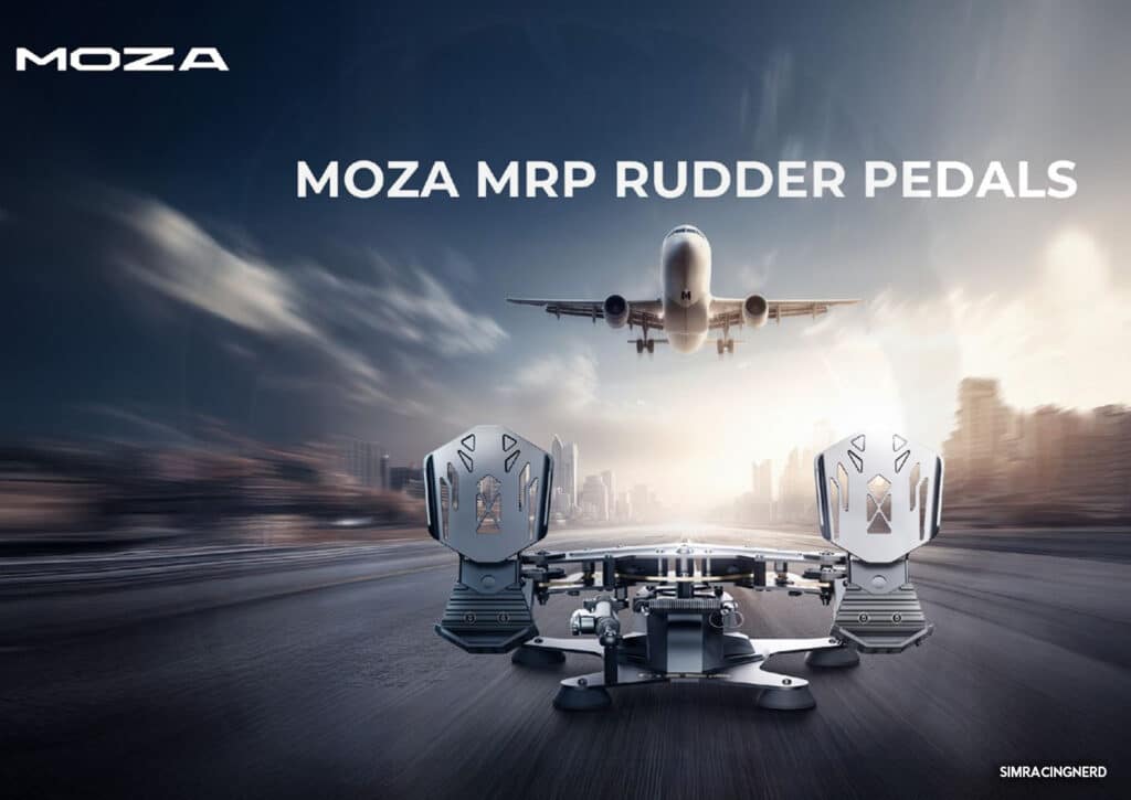 Moza MRP Rudder Pedals Sim Racing