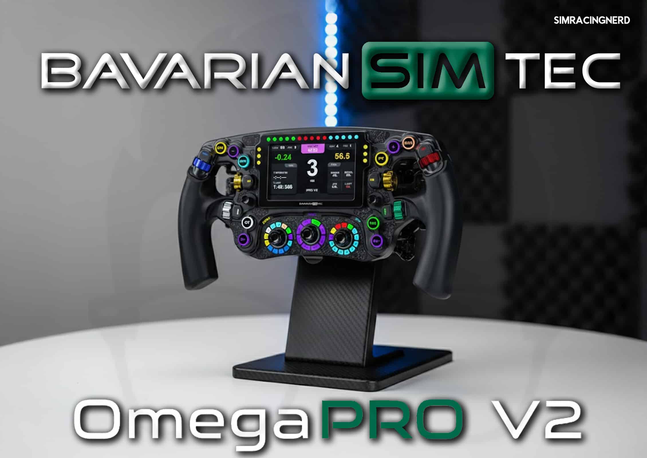 bavarian simtec omega pro v2 Steering wheel Sim Racing