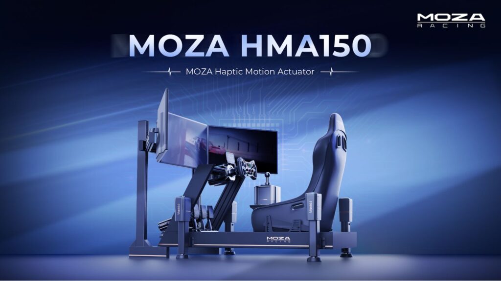 GDC 2026 Moza Racing HMA150 sim Racing