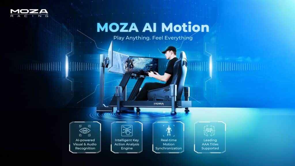 GDC 2026 Moza Racing Motion Manager sim racing
