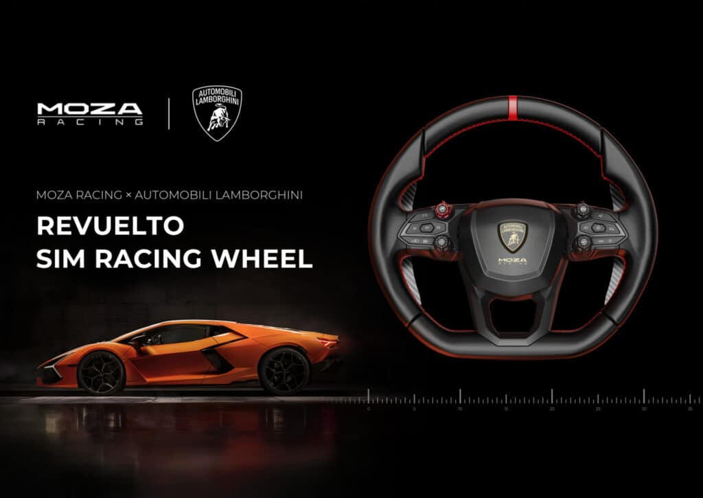 Moza Racing Revuelto Sim Racing wheel
