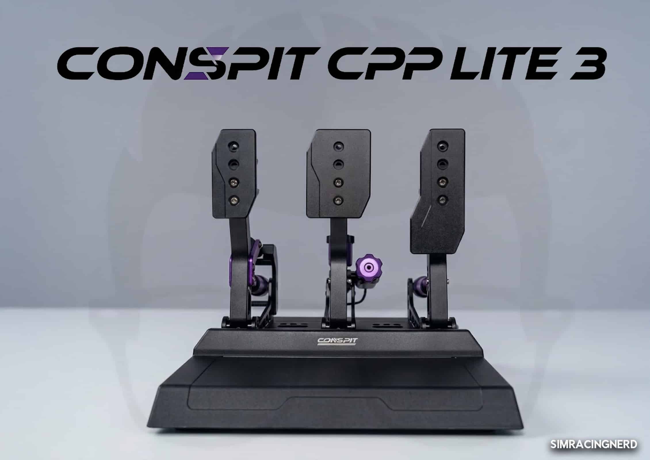 Pedalier Conspit CPP Lite 3 Sim Racing