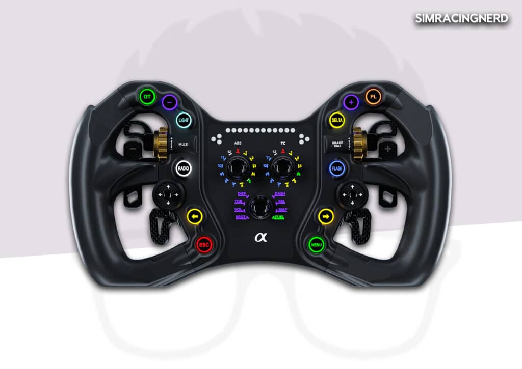 Volante BavarianSimTec alpha sim racing
