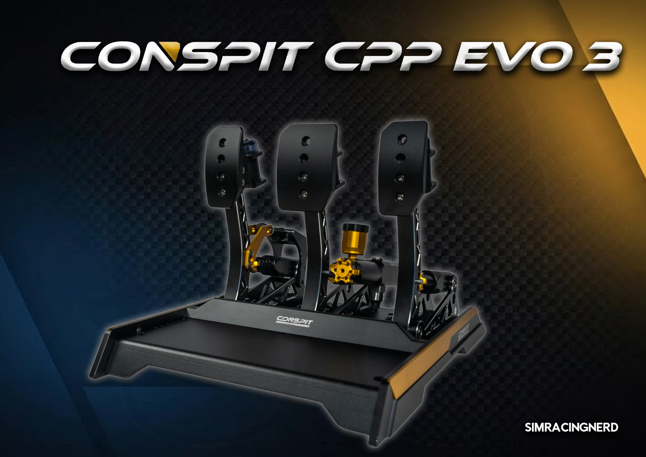 Conspit CPP Evo 3 Pedals sim racing