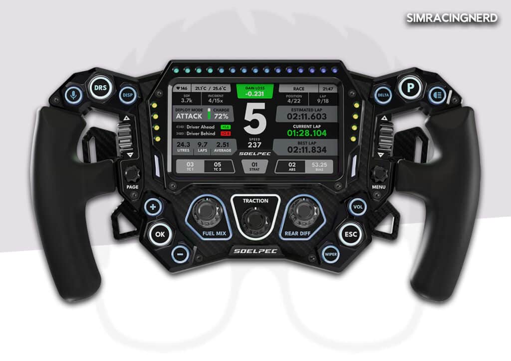 Volante Spectra XR Soelpec Sim Racing