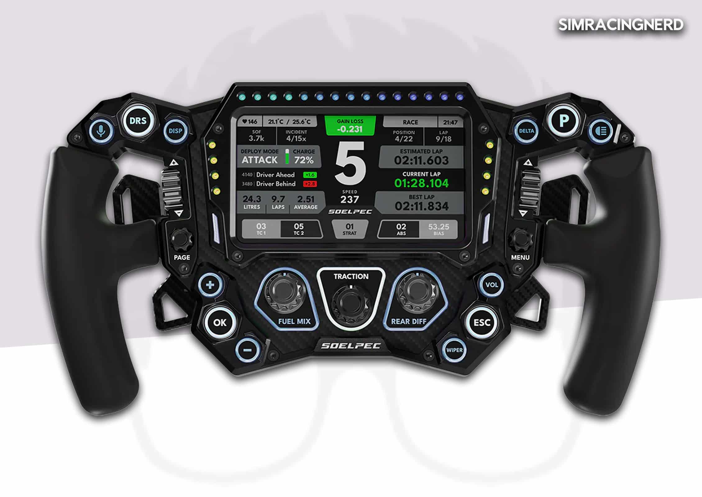 Volante Spectra XR Soelpec Sim Racing