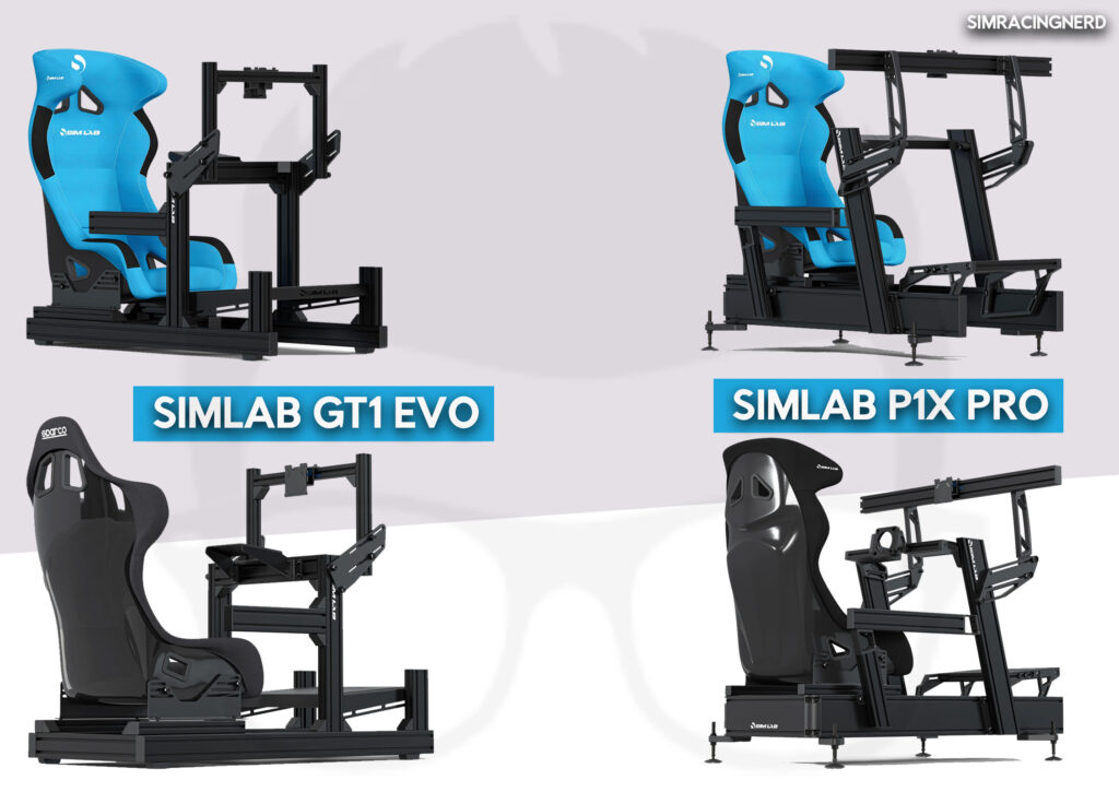 simlab GT1 Evo Vs P1X Pro sim racing