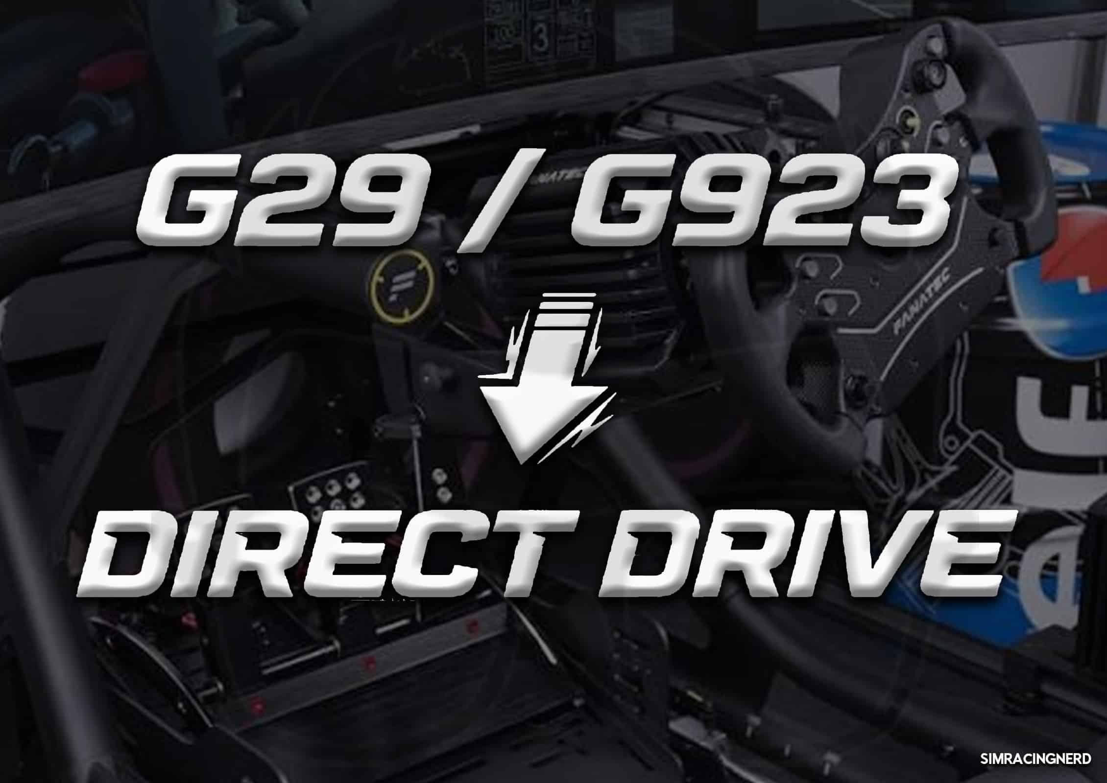 Alternative Direct Drive au G29/G923 Sim racing Alternative Direct Drive au G29/G923 Sim racing